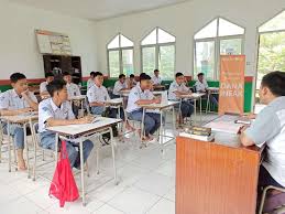 Suasana belajar di kelas
