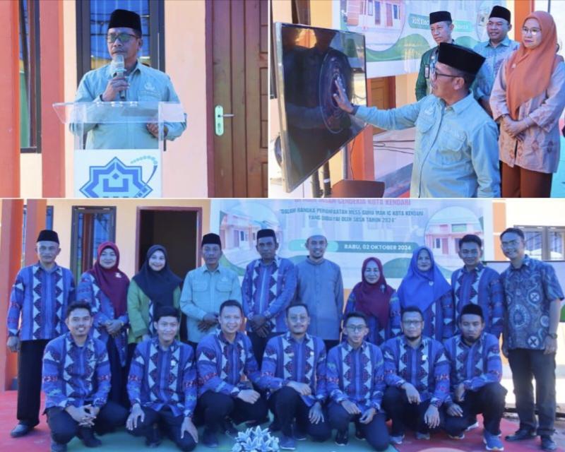 Kakanwil Kemenag Sultra Resmikan Pemanfaatan Mess Guru MAN IC Kota Kendari