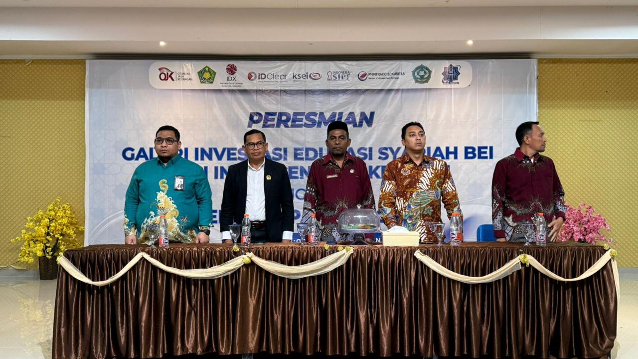 Perluas Literasi Keuangan, MAN IC Kendari Resmikan Galeri Investasi Edukasi Syariah BEI