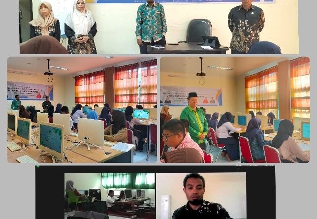 Dokumentasi saat pelaksnaan Tes CBT SNPDB MAN Insan Cendekia Kota Kendari 2025