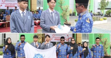 Kakanwil Kemenag Sultra Lepas Dua Siswa MAN IC Kendari Melaju di MRC Tahun 2025